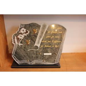 Plaque granit